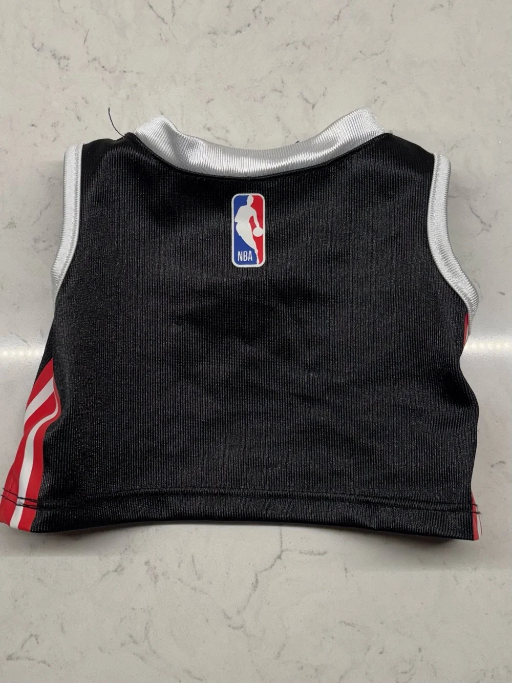 Build a Bear BABW NBA Black Sleeveless Top Plush 2017